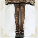 Ruby Rabbit Stripe Clown Tights